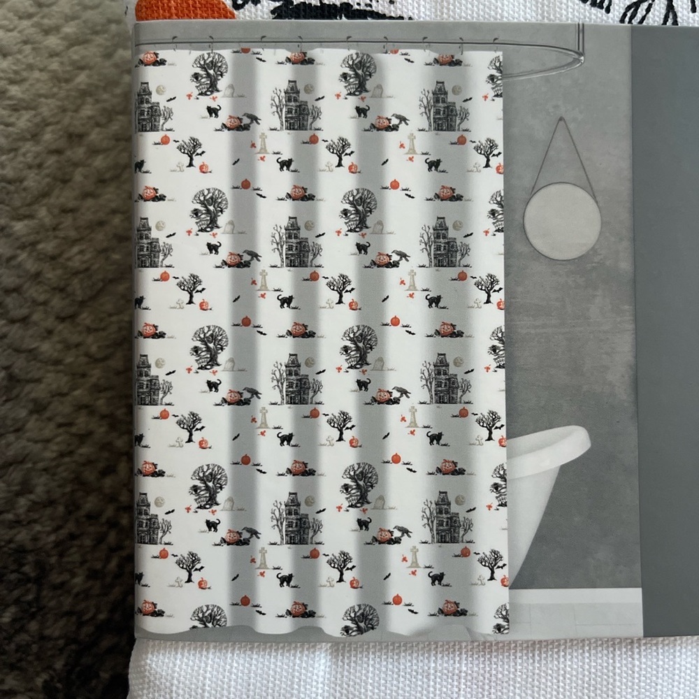 Spooky Shower Curtain